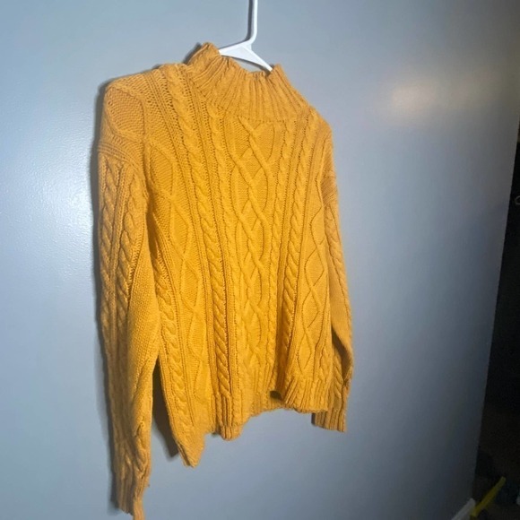 Vintage Princeton Club 100% cotton Cable Knit Sweater Small - Picture 4 of 6